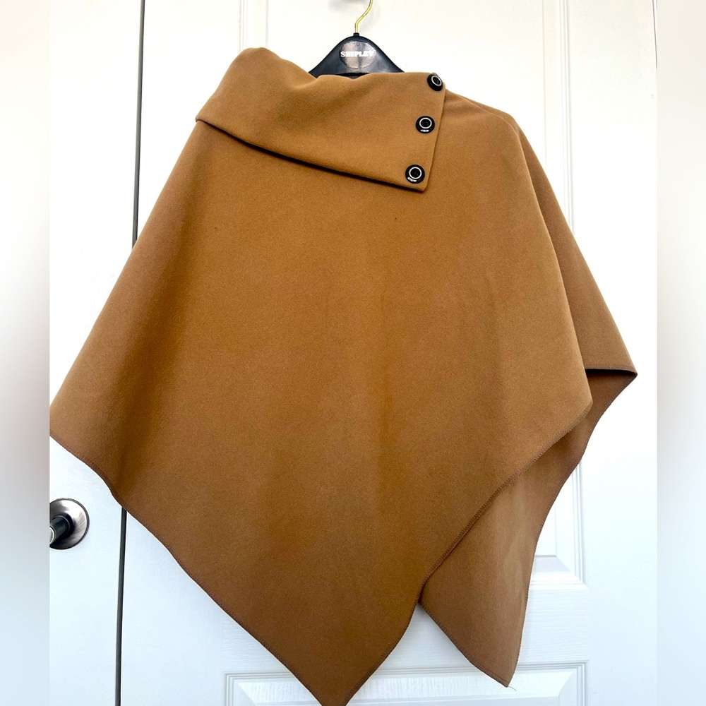 Camel Adult Cape Poncho - size small